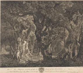 Die Magier ziehen nach dem Erfolg ihrer Beschwörungen ab